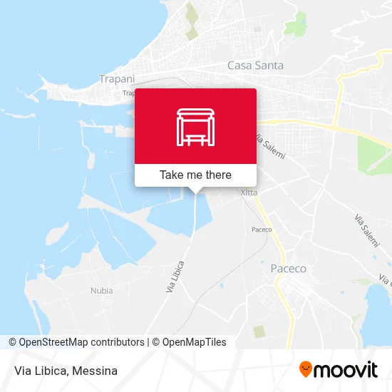 Via Libica map