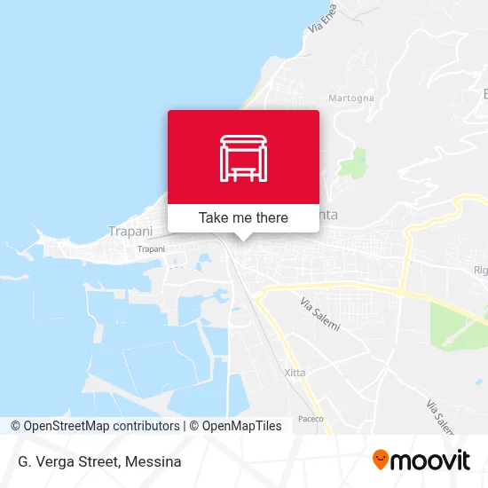 G. Verga Street map