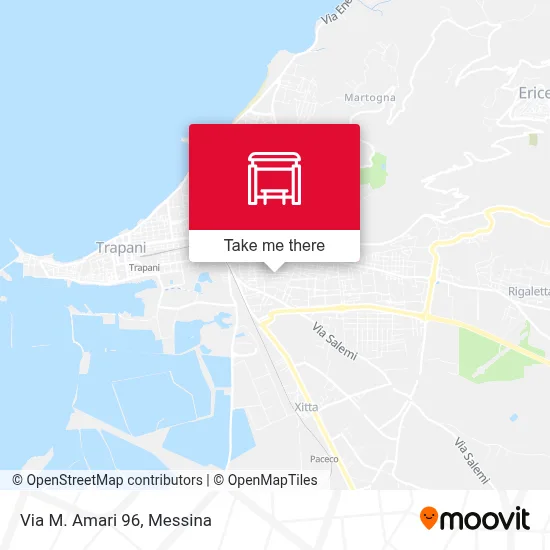 Via M. Amari 96 map
