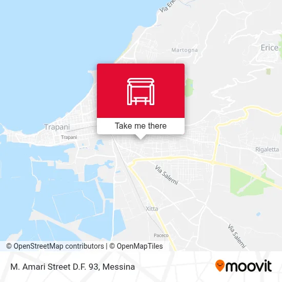 M. Amari Street D.F. 93 map