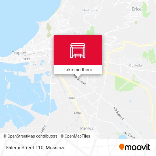 Salemi Street 110 map