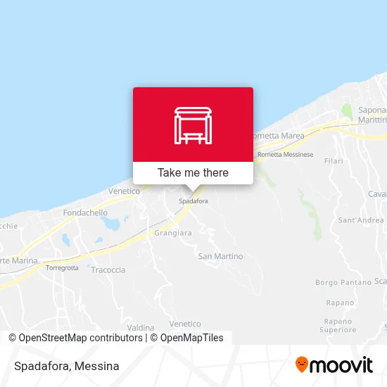 Spadafora map