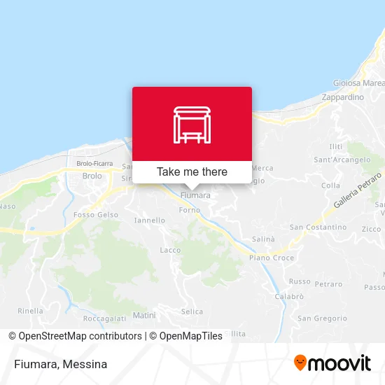 Fiumara map