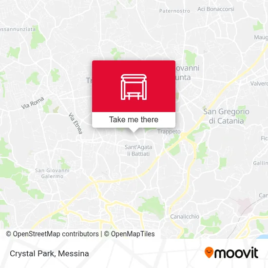 Crystal Park map