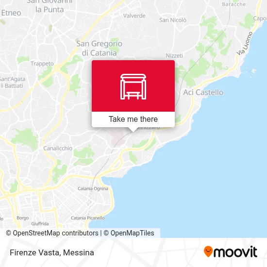 Firenze Vasta map