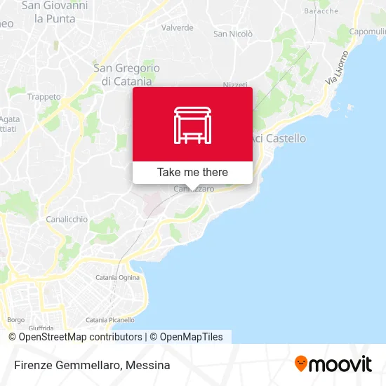 Firenze Gemmellaro map