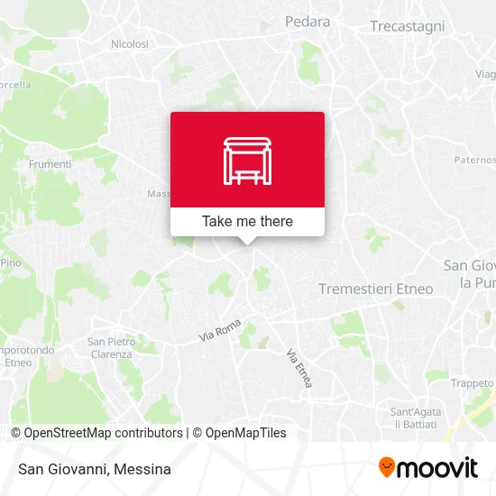San Giovanni map