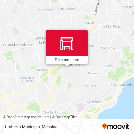 Umberto Municipio map