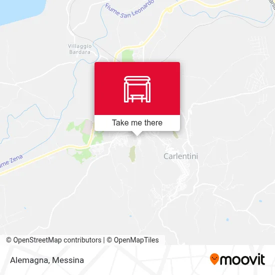 Alemagna map