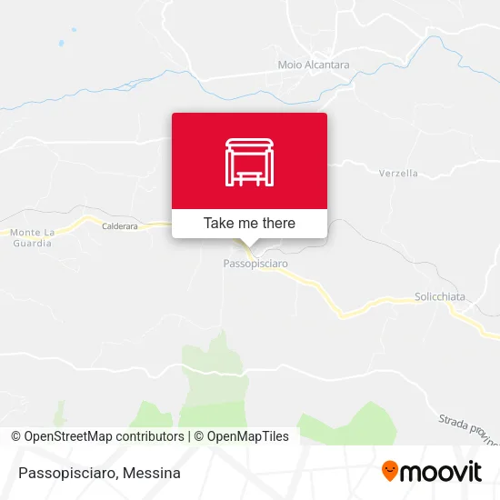 Passopisciaro map