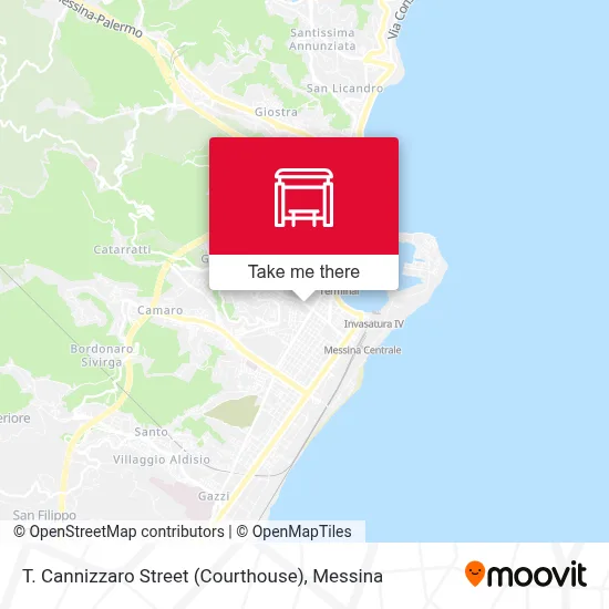T. Cannizzaro Street (Courthouse) map