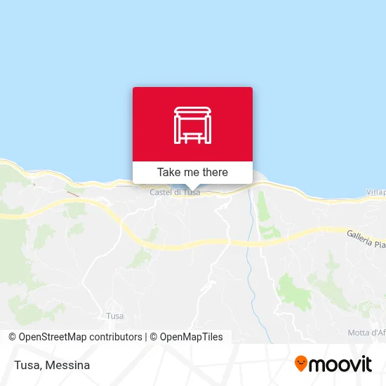 Tusa map