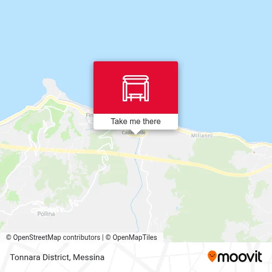 Tonnara District map