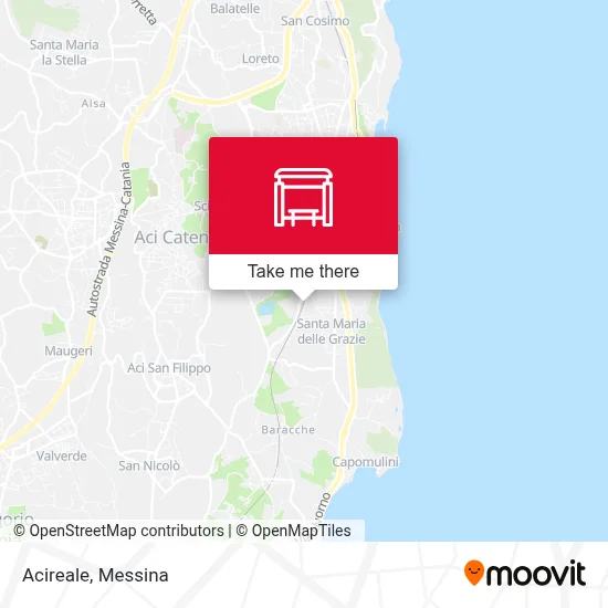 Acireale map