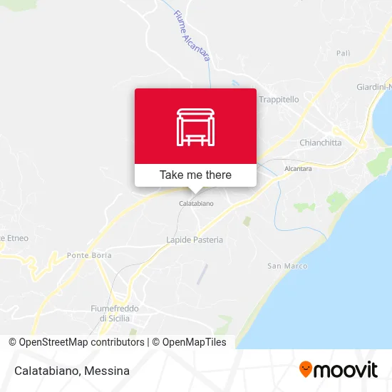 Calatabiano map