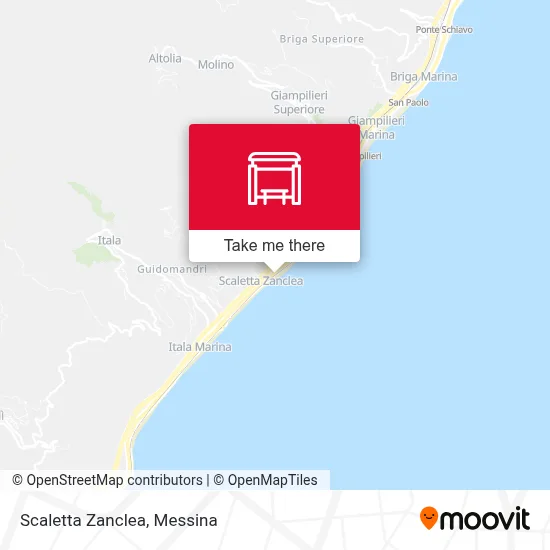 Scaletta Zanclea map