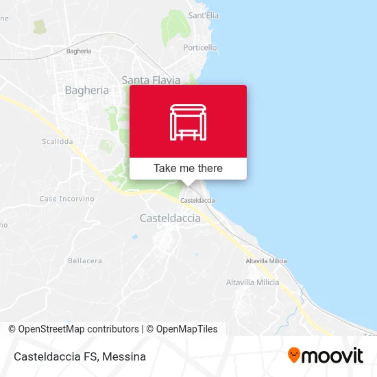 Casteldaccia FS map