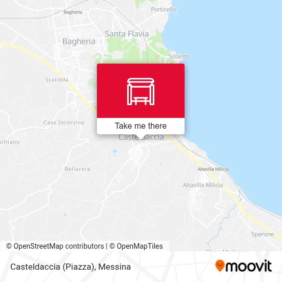 Casteldaccia (Piazza) map