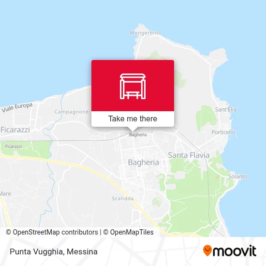 Punta Vugghia map