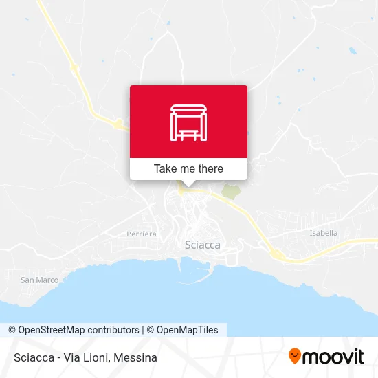 Sciacca - Via Lioni map