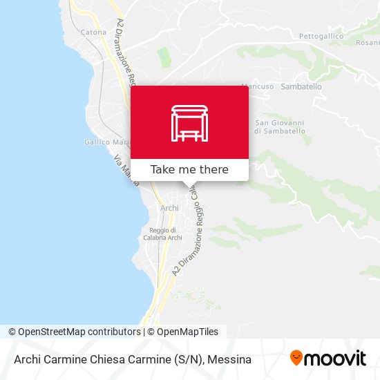 Archi Carmine  Chiesa Carmine (S / N) map
