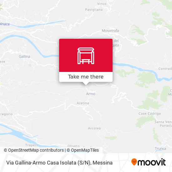 Via Gallina-Armo  Casa Isolata (S / N) map