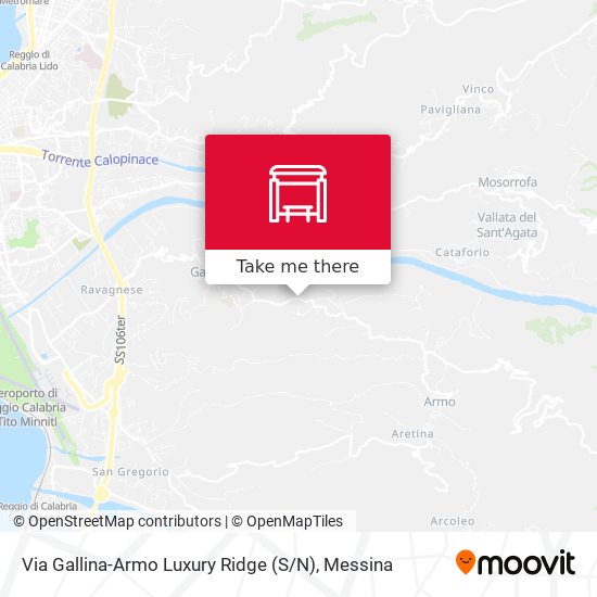 Via Gallina-Armo  Luxury Ridge (S / N) map