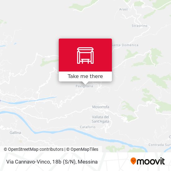 Via Cannavo-Vinco, 18b (S/N) map