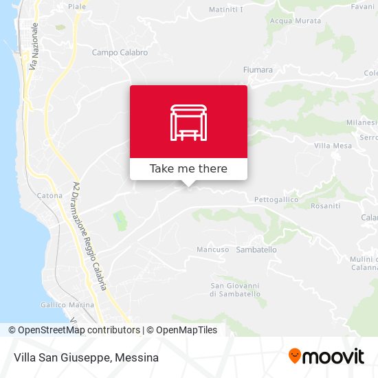 Villa San Giuseppe map