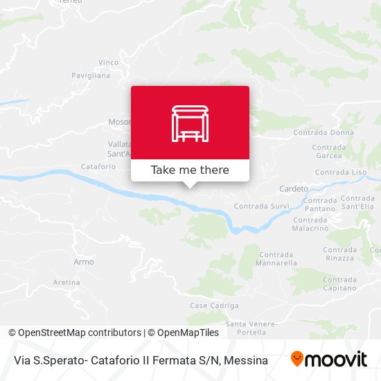 Via S.Sperato- Cataforio  II Fermata S / N map