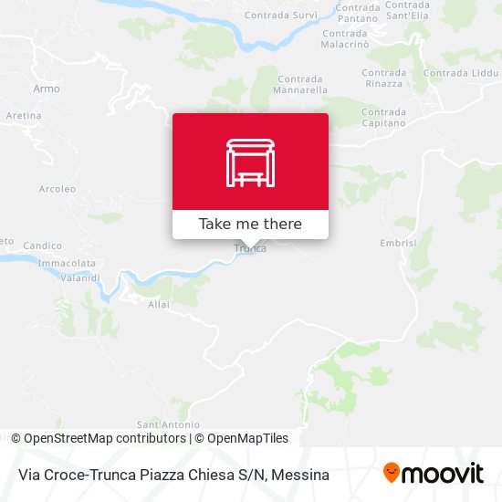 Via Croce-Trunca  Piazza Chiesa S / N map