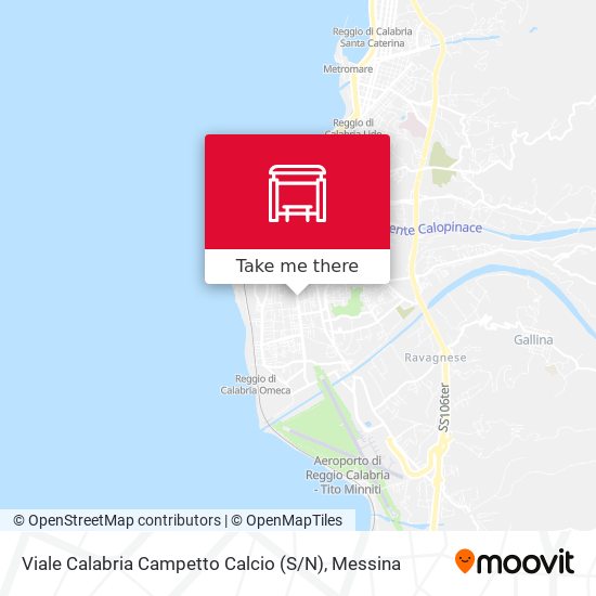 Viale Calabria  Campetto Calcio (S / N) map