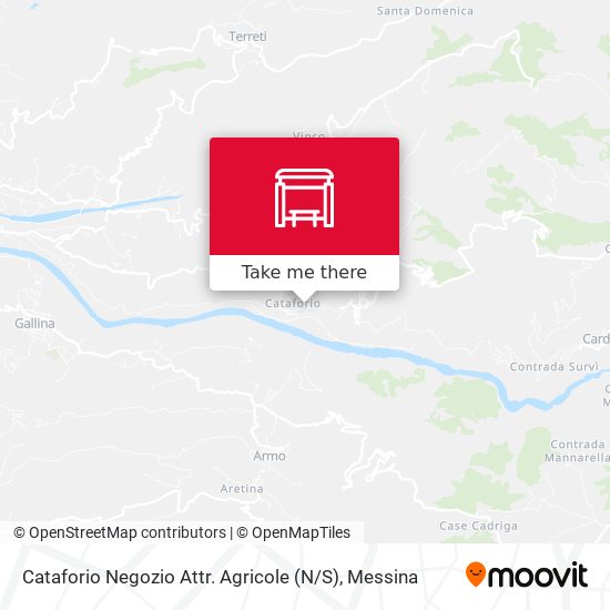 Cataforio  Negozio Attr. Agricole (N / S) map