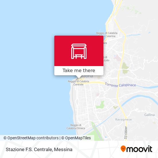 Stazione F.S. Centrale map