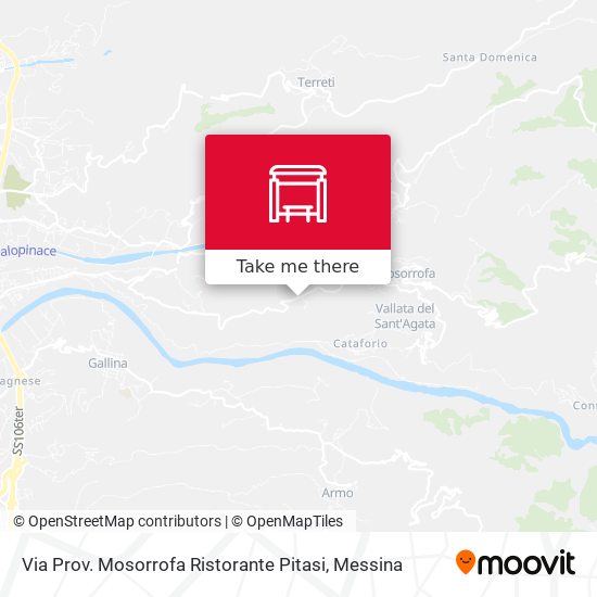 Via Prov. Mosorrofa  Ristorante Pitasi map