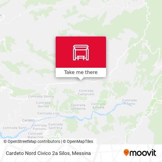 Cardeto Nord Civico 2a Silos map