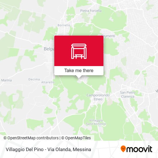 Villaggio Del Pino - Via Olanda map