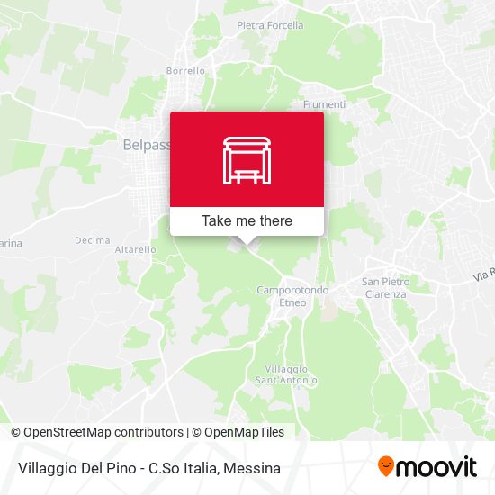 Villaggio Del Pino - C.So Italia map