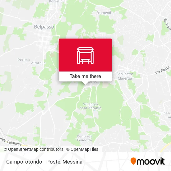 Camporotondo - Poste map