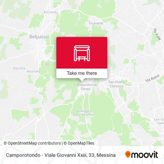 Camporotondo - Viale Giovanni Xxiii, 33 map