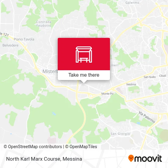 North Karl Marx Course map