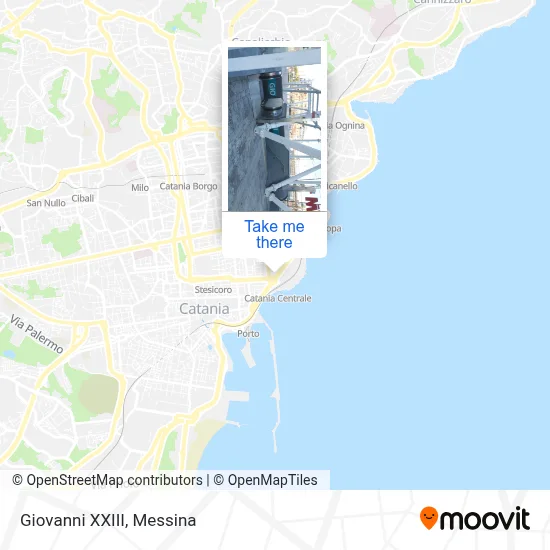 Giovanni XXIII map