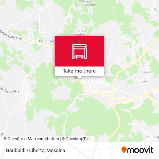 Garibaldi - Libertà map