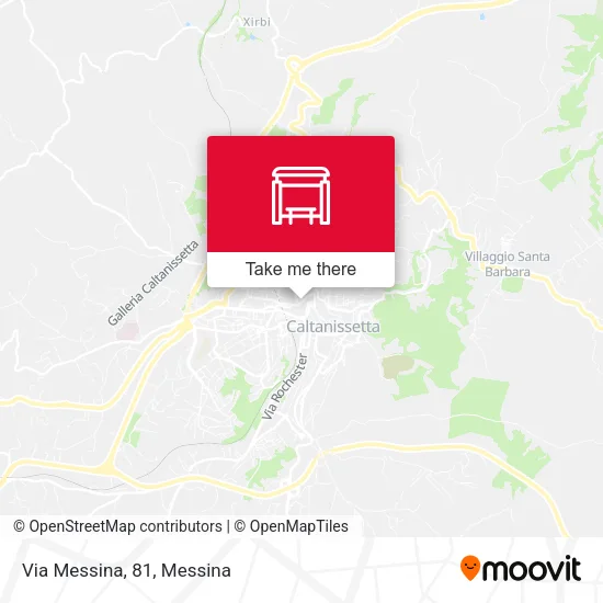 Via Messina, 81 map