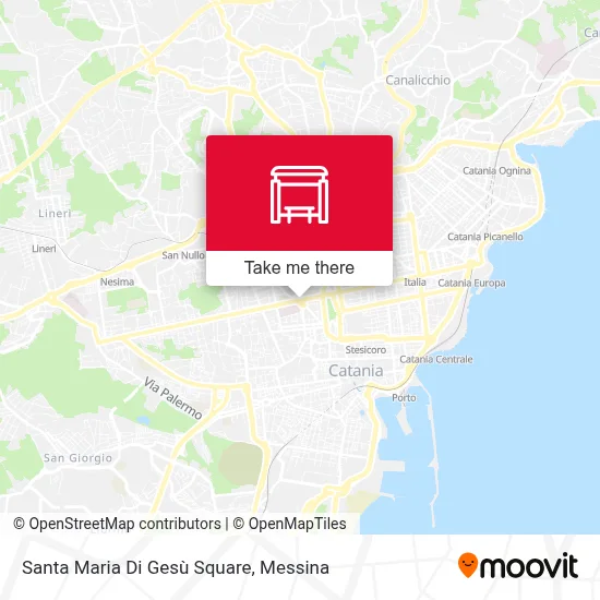 Santa Maria Di Gesù Square map