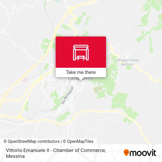 Vittorio Emanuele II - Chamber of Commerce map