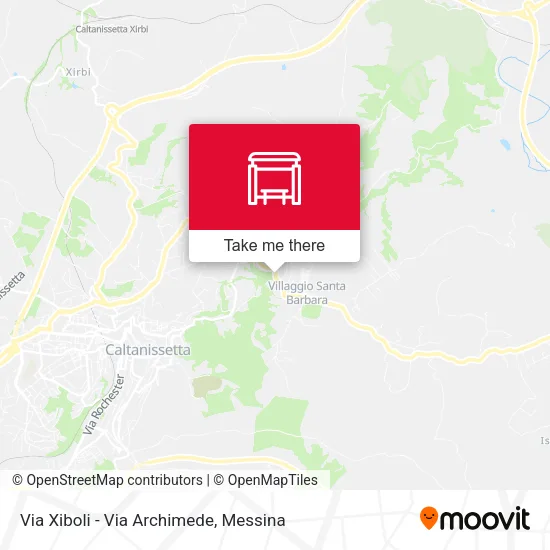 Via Xiboli - Via Archimede map