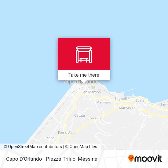 Capo D'Orlando - Piazza Trifilo map