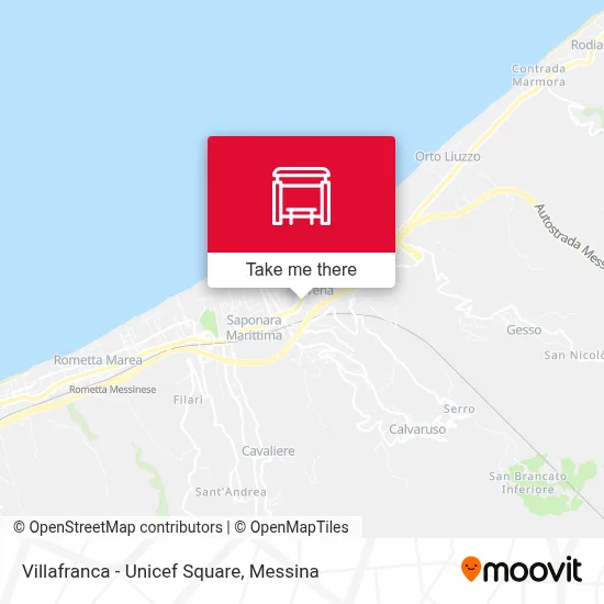Villafranca - Unicef Square map