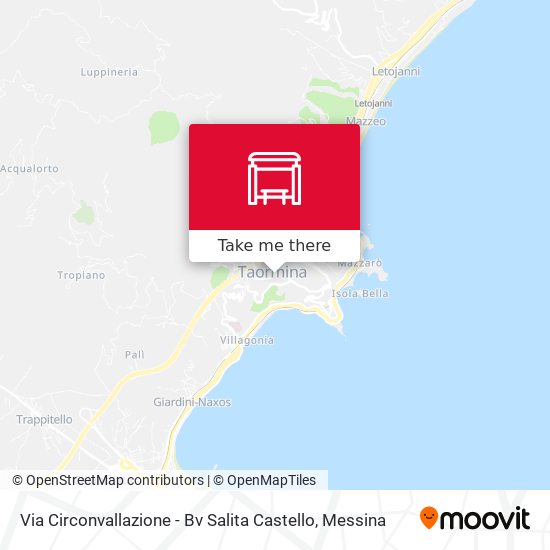 Via Circonvallazione - Bv Salita Castello map
